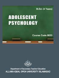 Adolescent Psychology For B Ed-AIOU Adolescent Psychology For B Ed-AIOU