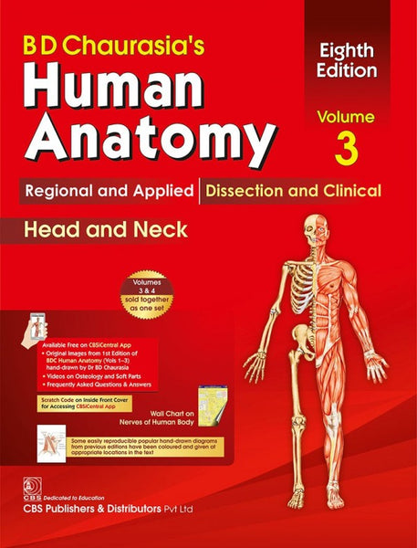Human Anatomy By BD Chaurasia 8th Edition Vol 3