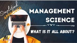 MANAGEMENT SCIENCE