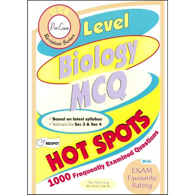 Red Spot O Level 1000 Biology Mcqs With Helps