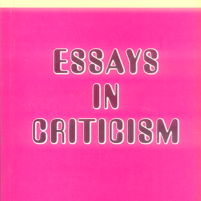 Essays In Criticism By Matthew Arnold -Famous