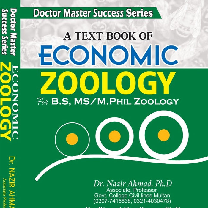 A Text Book Of Economic Zoology BS MS M Phil by Dr Riaz Ul Haq Ramay