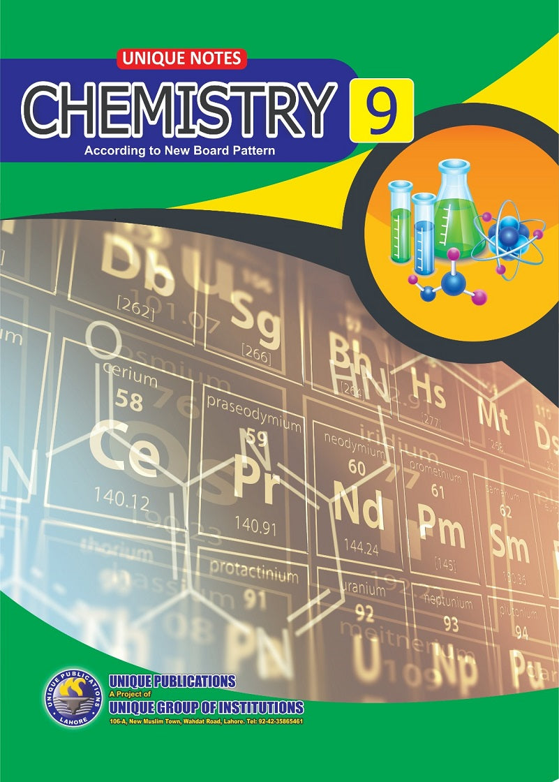 Unique Notes Chemistry 9th Class – BooksNbooks
