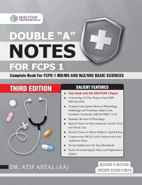 DOUBLE “A” NOTES FOR FCPS 1