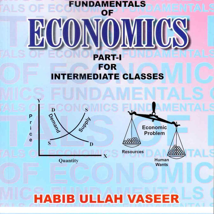 Fundamentals of Economics  Part I For Intermediate Classes By Habib Ullah Vaseer