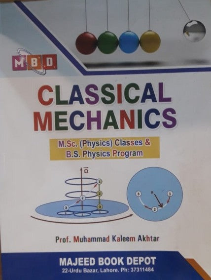 Classical Mechanics For M.Sc Physics & BS Program