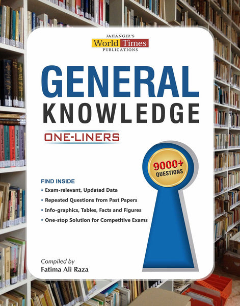 General Knowledge One Liners  9000+ Question By Fatima Ali Raza - JWT newboooknbook