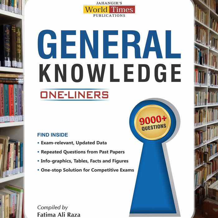 General Knowledge One Liners  9000+ Question By Fatima Ali Raza - JWT newboooknbook