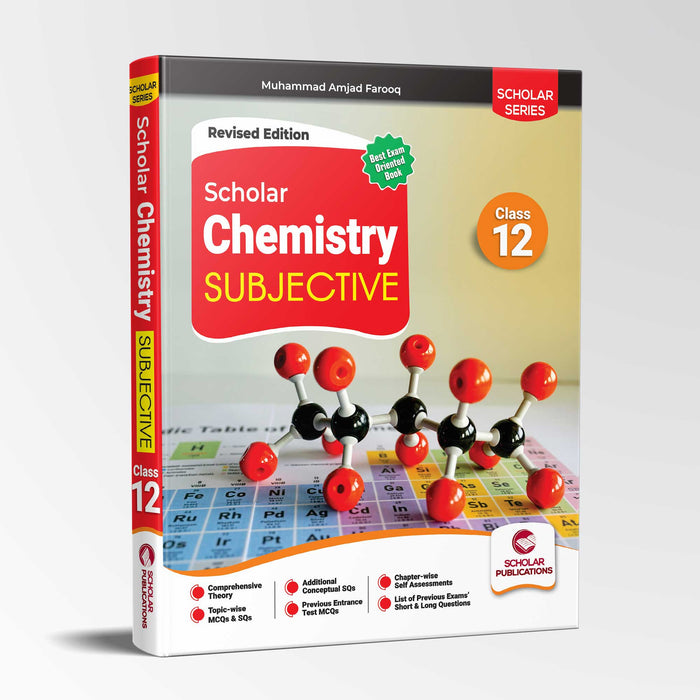 Scholar Series Chemistry Subjective Class 12 For Intermediate 