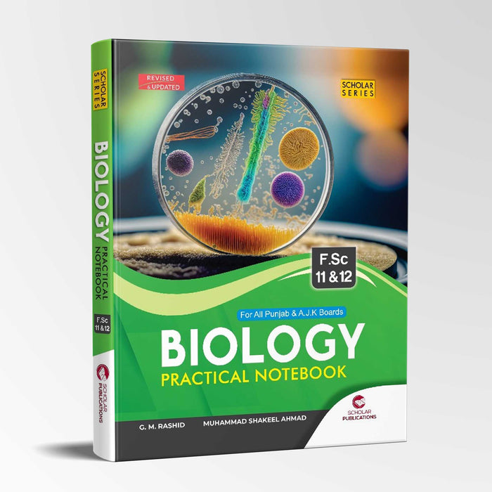 SCHOLAR SERIES BIOLOGY PRACTICAL NOTE BOOK (COMBINE)