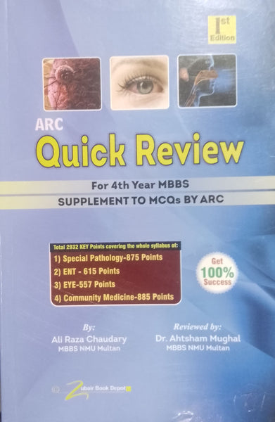 Arc Quick Review Solved Papers 4th Year MBBS