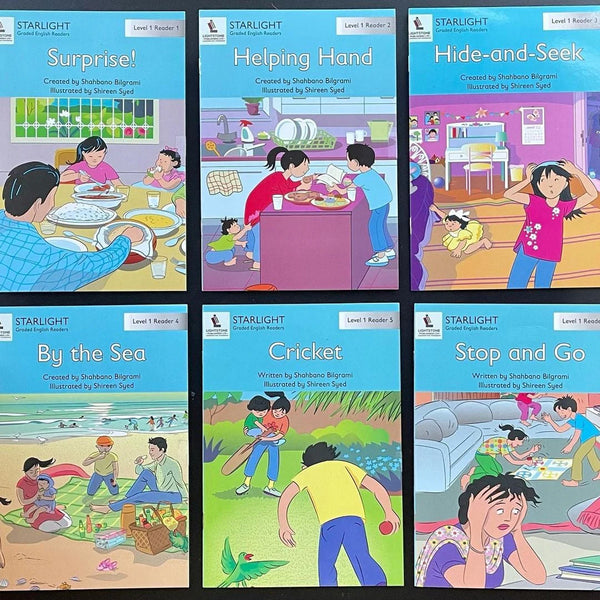 Starlight Graded English Readers Level 1 for Pre-Nursery (Pack of 6 )