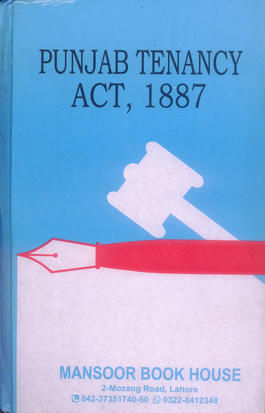 The Punjab Tenancy Act 1887 Bare Act by OM Parkash Aggarawala