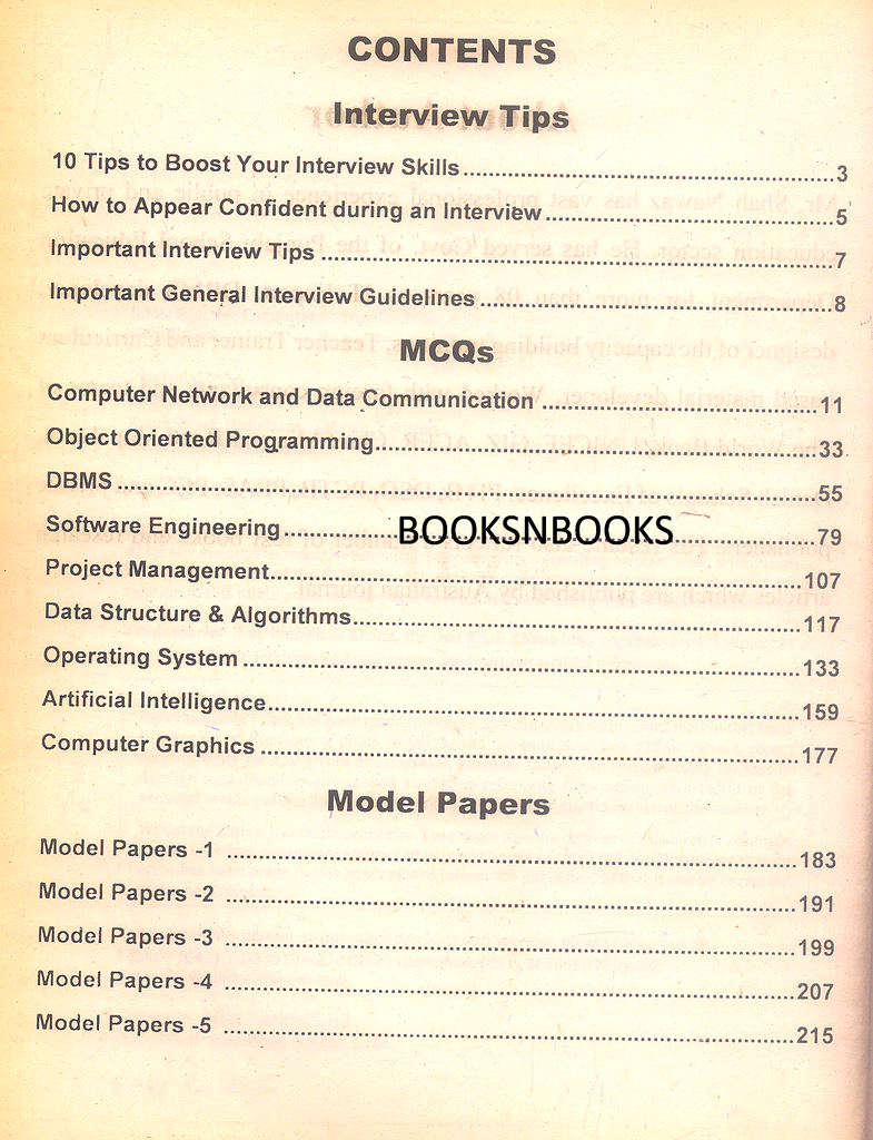 Objective Computer Science For PCS by Shah Nawaz - ILMI – BooksNbooks