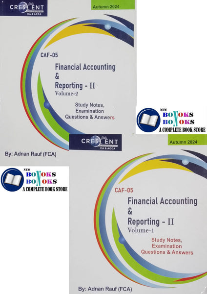 CAF- 05 Financial Accounting & Reporting-II  Study Notes by Adnan Rauf - CRESCENT