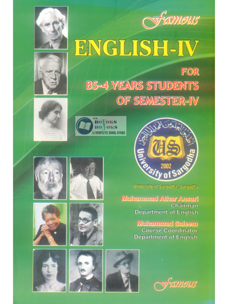 Famous English - IV For BS by Muhammad Athar Ansari