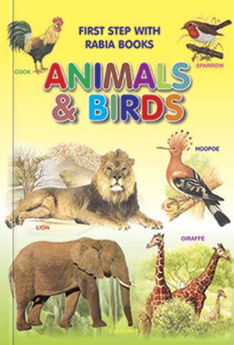 First Step With Rabia Books Animals & Birds -Rabia