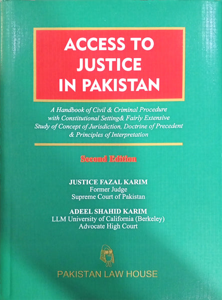 Access to Justice in Pakistan