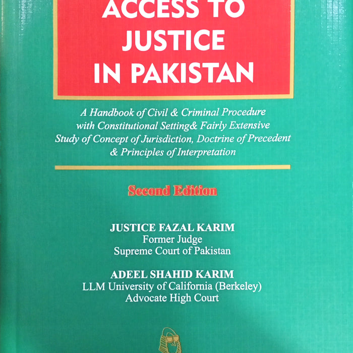 Access to Justice in Pakistan