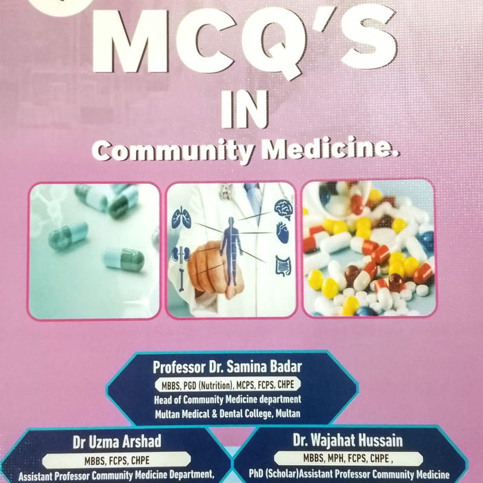 MCQ'S In Community Medicine 