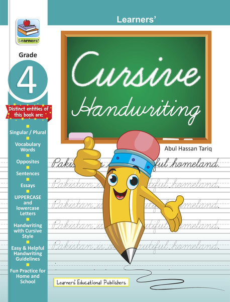  Cursive HandWriting 4 (Learners) -Rabia