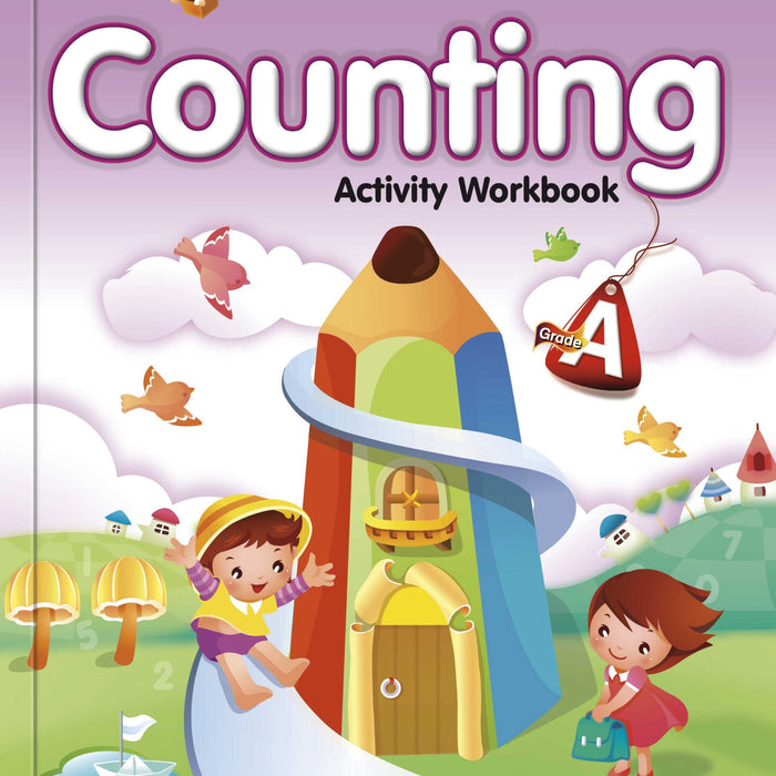 Smart Learners Series: Counting Activity & Work Book – A -Rabia