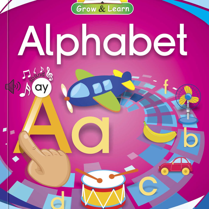 Grow & Learn Alphabet Text Book -Rabia