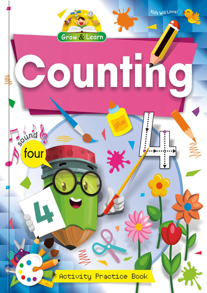 Grow & Learn Counting Activity &Practice – Level 1 -Rabia