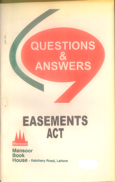 Questions & Answers Easements Act