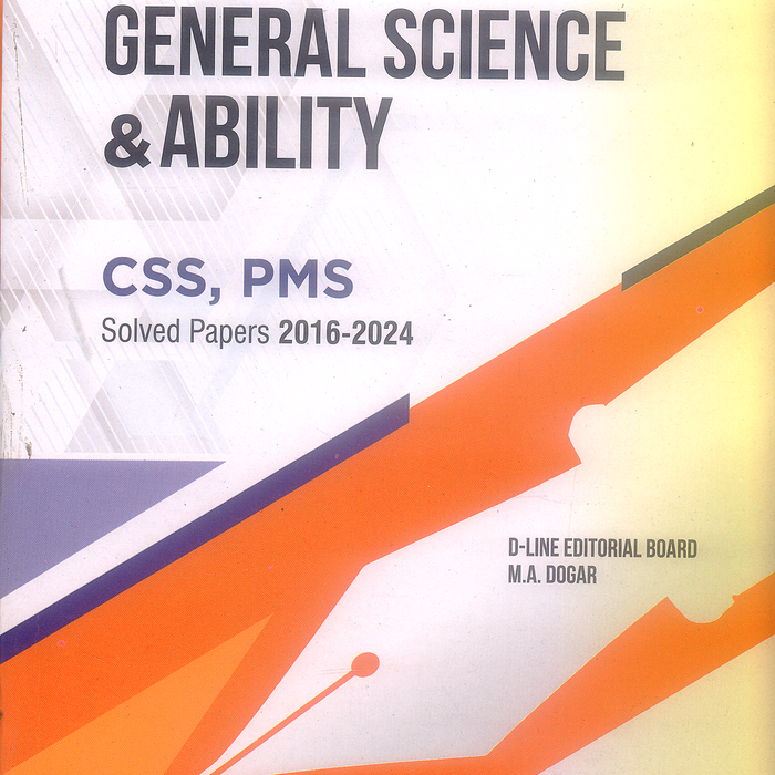 'General Science & Ability' for CSS, PMS