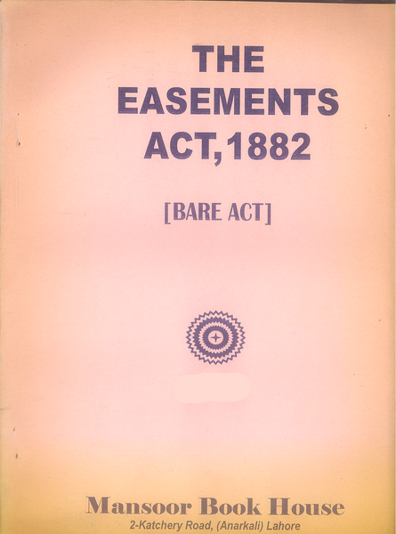 Easements Act 1882 