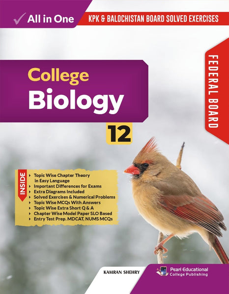 College Federal Biology 12th ( Subjective + Objective ) All In One By Kamran Shehry