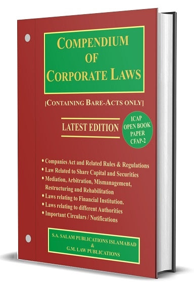 CFAP 2 Compendium Of Corporate Laws By S.A Salman 