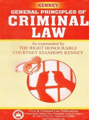 General Principles Of Criminal Law By Muhammad Anwar Ghuman