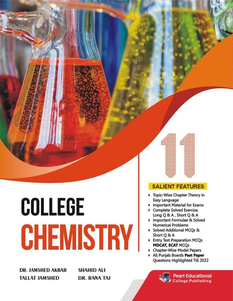 College Chemistry Subjective 11th BY Dr Jamshed Akbar Tallat Jamshed