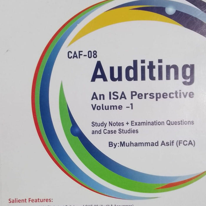 CAF-08 Auditing: An ISA Perspective 14th Edition By Muhammad Asif - CRESCENT