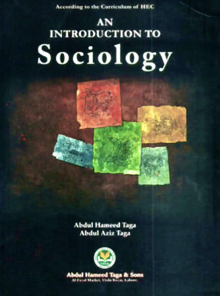 Sociology An Introduction By Abdul Hameed Taga & Abdul Aziz Taga