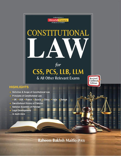 Constitutional Law For CSS PCS LLB LLM 