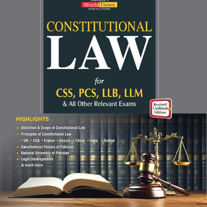 Constitutional Law For CSS PCS LLB LLM 