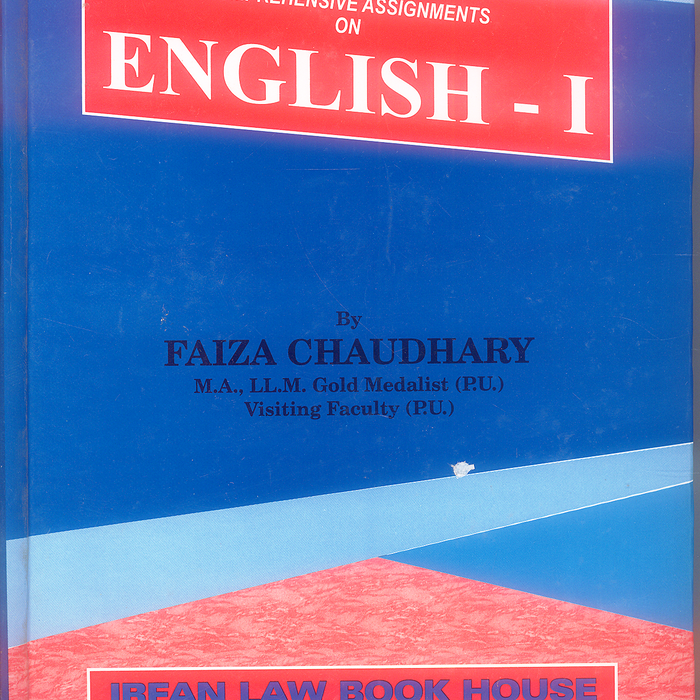 English -I For LLb 5 Year Program By Faiza Chaudhary