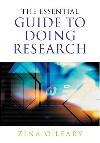 The Essential Guide to Doing Research  by Zina O′Leary (Author)