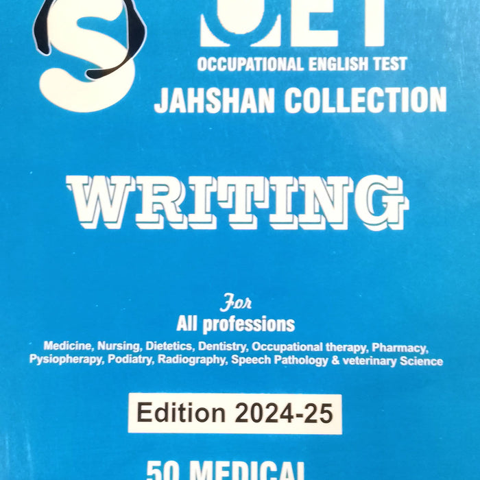 OET ( Occupational English Test ) Jahshan Collection 2024-25