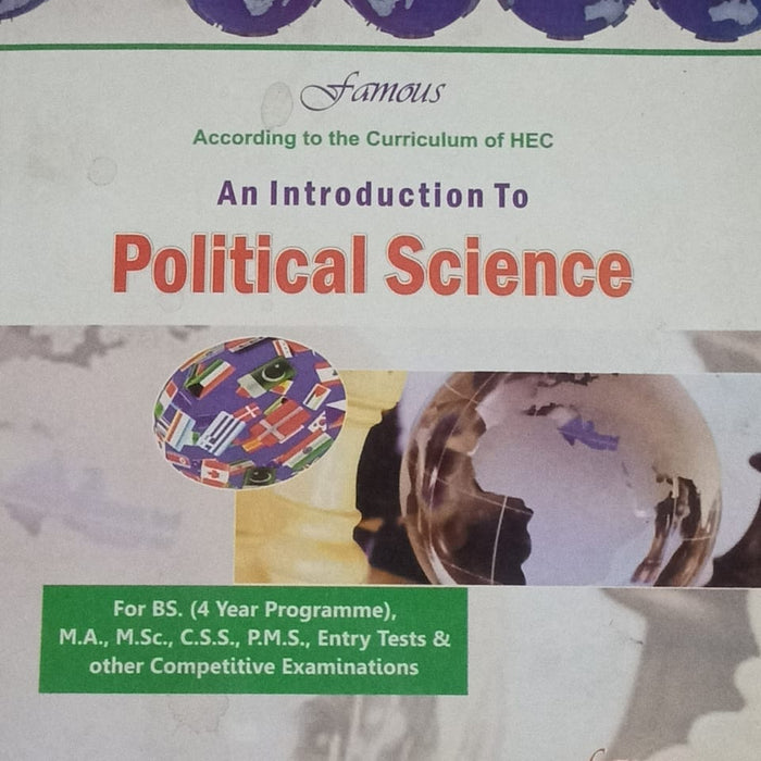 An Introduction To Political Science For CSS PMS by V R Sharma