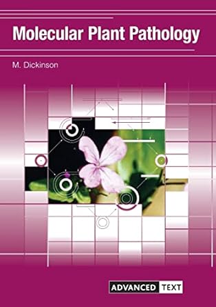 Molecular Plant Pathology Advanced Texts Matthew Dickinson