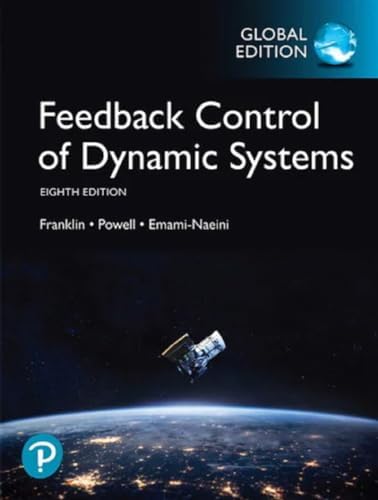 Feedback Control Of Dynamic Systems 8th Edition By Gene F Franklin David