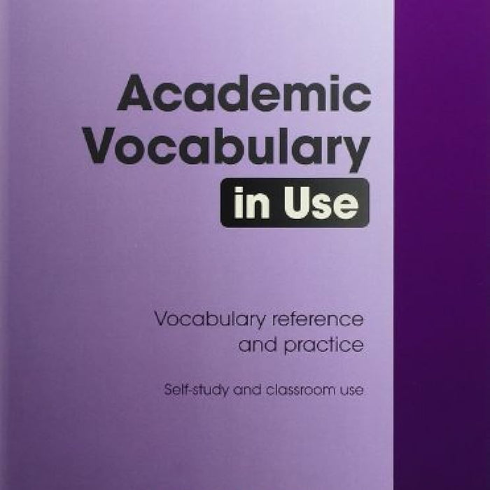 Academic Vocabulary in Use With Answers By Michael McCarthy