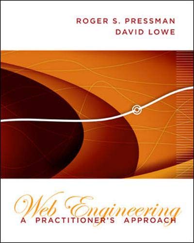 Web Engineering: A Practitioner's Approach by Roger S. Pressman