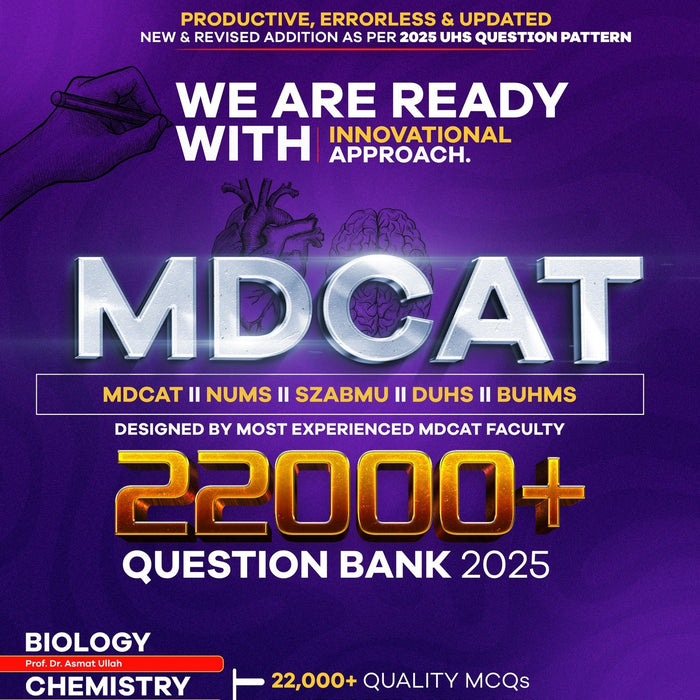 City MDCAT Question Bank (22000+ MCQs)