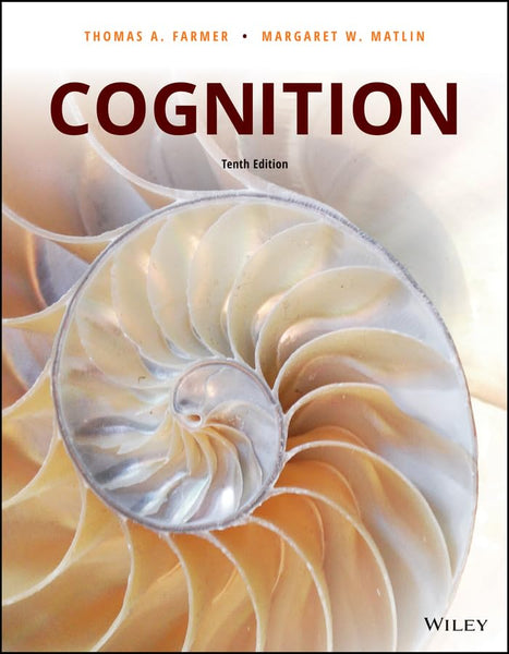 Cognition 10th Edition By Margaret W Matlin