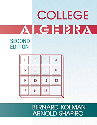 College Algebra 2nd Edition 